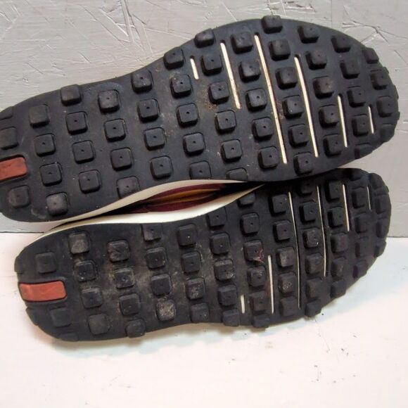 Nike Waffle 1 Active Fuschia Black Sneakers Shoes Women's 7 Run Walk Comfort - Picture 9 of 9